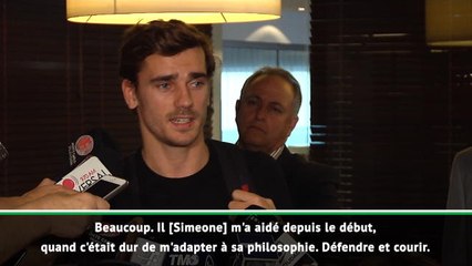 Atlético - Griezmann: "C'était dur de m'adapter à la philisophie de Simeone"