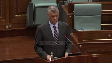 Thaçi kërkon unitet nga klasa politike kosovare - Top Channel Albania - News - Lajme