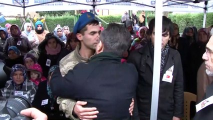 Iğdır'da zırhlı askeri aracın devrilmesi - Şehit Yakup Gitmez son yolculuğuna uğurlandı - KOCAELİ