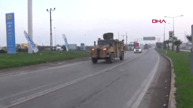 Hatay Sınıra Askeri Sevkiyat