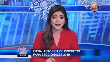 Cifra histórica de inscritos para seccionales 2019