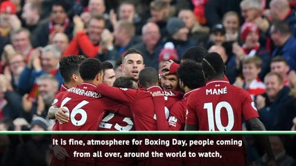 Klopp didn't know Man City defeat caused Anfield buzz