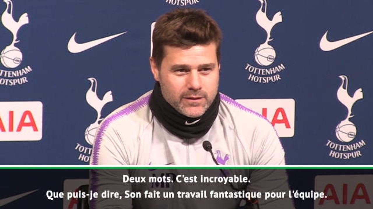 19e j. - Pochettino : "Son fait un travail fantastique pour l'équipe"