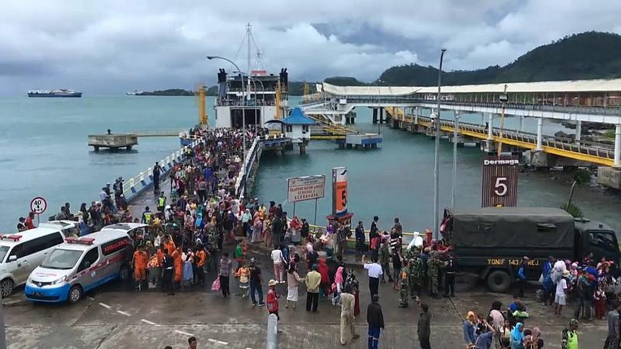Indonesien nach dem Tsunami: Behörden evakuieren Küstengebiete