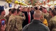 ABD Başkanı Trump, Aynü'l Esed Askeri Üssü'nü ziyaret etti - BAĞDAT