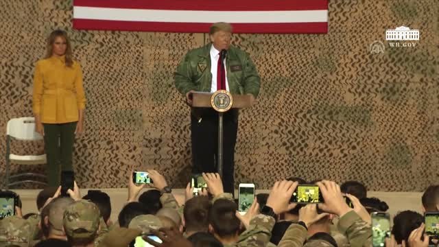 ABD Başkanı Trump'ın Irak'a Ziyareti
