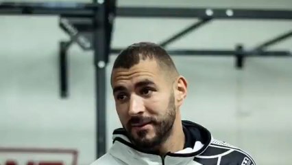 Benzema entrena boxeo durante la Navidad