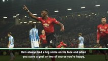 Pogba is happy playing for Manchester United - Solskjaer