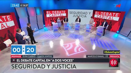 _El papelón Carrió_ respondiendo sobre Santiago Maldonado - Debate Capital