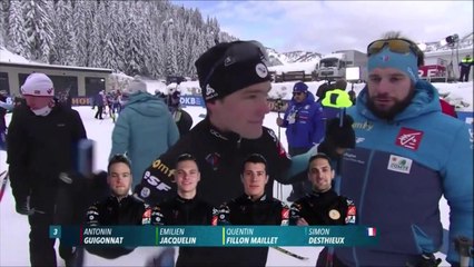 CdM biathlon - relais H d'Hochfilzen, 16 décembre 2018 (partie 1 sur 2)