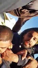 #المنار القبض على شخصين اثناء محاولتهم سرقة سيارة مواطن من خلال براكاج بهراوة