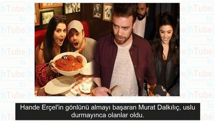 Hande Erçel Murat Dalkılıç'ın biletini kesti!
