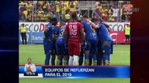 Equipos ecuatorianos se refuerzan para el 2019