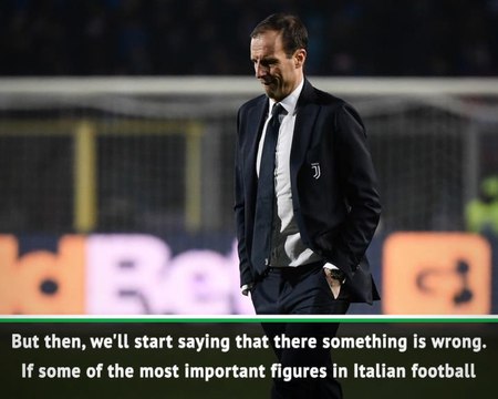 Allegri bemoans tension-fuelled talk