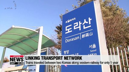 Two Koreas aim to link railways to Eurasian continent and become logistics hub