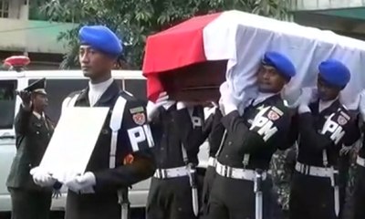 Jenazah Letkol Dono Kuspriyanto Dimakamkan di Bogor