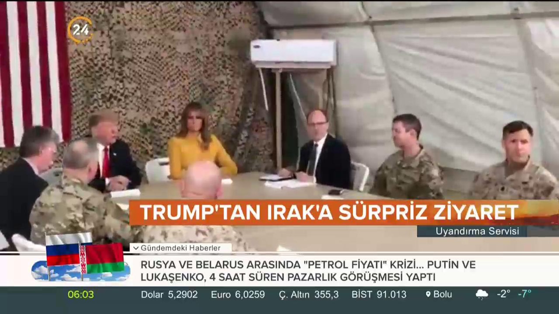 Trump Irak'ta