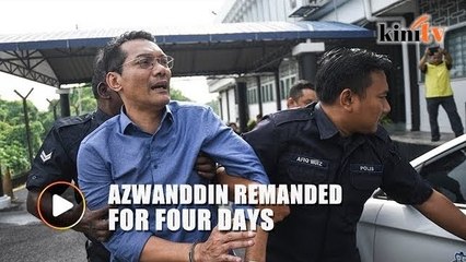 JMM president Azwanddin remanded for four days