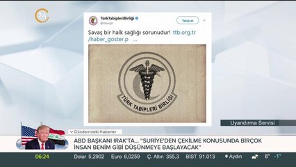 "Savaş bir sağlık sorunudur"