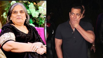 Salman Khan's mother Salma Khan Challenges him for making six pack abs; Watch video | FilmiBeat
