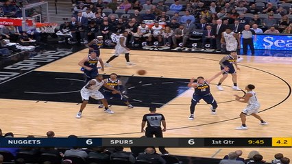 Denver Nuggets at San Antonio Spurs Raw Recap
