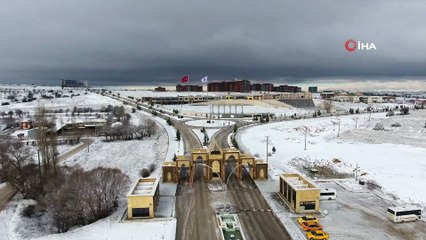 Burdur beyaza büründü