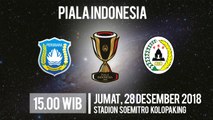 Jadwal Pertandingan Piala Indonesia  Persibara Vs PSS Sleman, Jumat Pukul 15.00 WIB