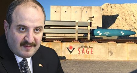 Bakan Varank, "Tarihi An" Notuyla Paylaştı, 1 Tonluk Bomba Ses Hızını Aştı