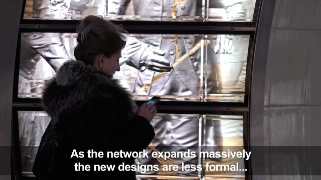 Moscow metro sheds soviet look with bold new stations