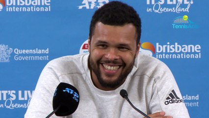 ATP - Brisbane 2019 - Jo-Wilfried Tsonga : "J'ai hâte de commencer cette nouvelle saison et d'oublier celle de 2018"