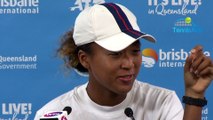 WTA - Brisbane 2019 - Quand Naomi Osaka interpelle les journalistes à Brisbane !