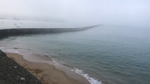 Saint-Malo dans le brouillard