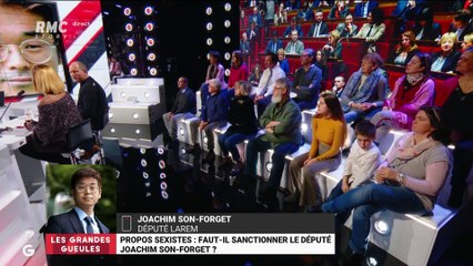 Les GG veulent savoir : Propos sexistes, faut-il sanctionner le député Joachim Son-Forget ? - 27/12