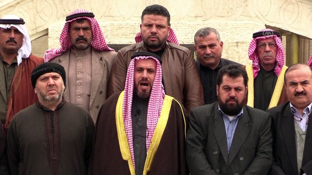 Suriyeli aşiretlerden Fransa'ya YPG/PKK tepkisi - AZEZ