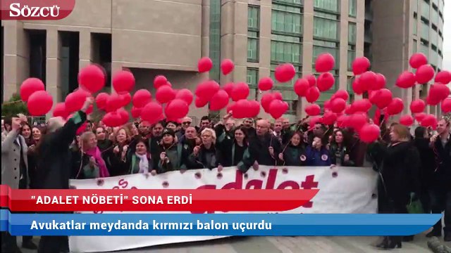Adalet nöbeti sona erdi