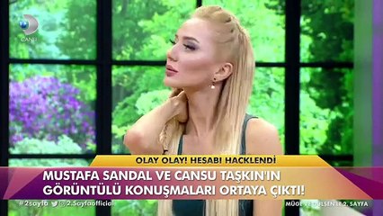 Mustafa Sandal, Sadettin Saran ve Cansu Taşkın'la konuşmaları ortaya çıktı