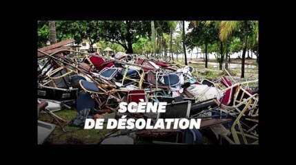 La scène du groupe Seventeen détruite par le tsunami montre la violence du drame