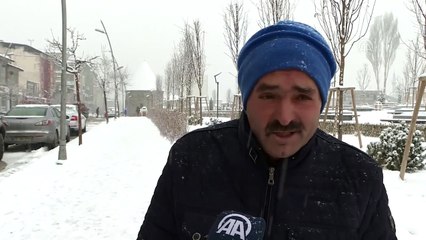 Doğu'da kar yağışı etkisini sürdürecek - ERZURUM