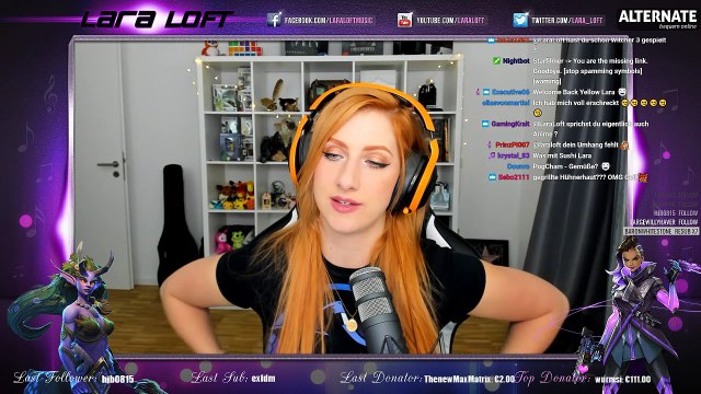 LaraLoft - Die Gitarre hat keine Lust mehr auf den Scheiß! - Clip