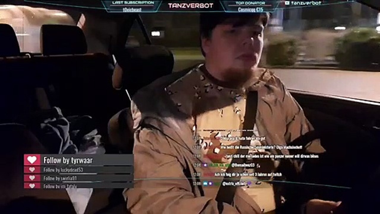 Tanzverbot - raubüberfall im livestream - clip