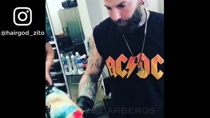 Cortes de cabelo masculino 2018  Los mejores barberos del mundo #24