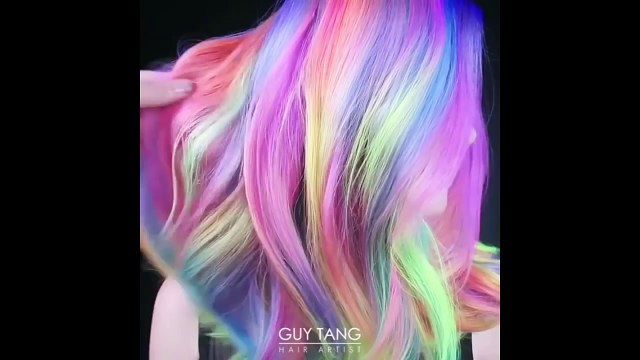 Cabelos Coloridos Perfeitos NEW Hair color transformation (Neon Hairtyle Tutorials) #1