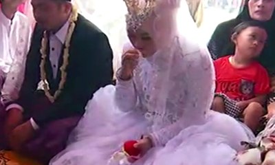 Pesta Pernikahan di Tengah Masa Tanggap Darurat Tsunami