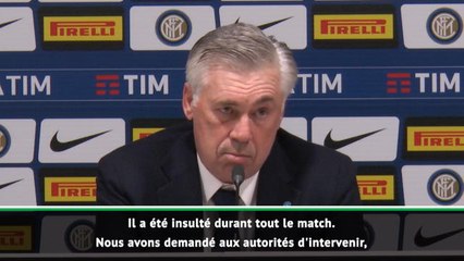 18e j. - Ancelotti : "Il aurait fallu interrompre le match"