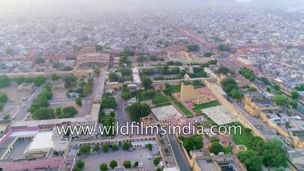 Jaipur's City Palace and Jantar Mantar- fly over Rajasthan's heart