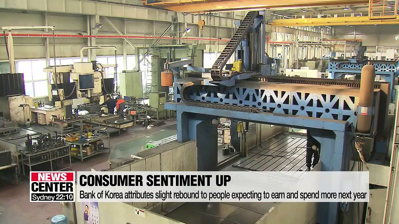 S. Korea's consumer sentiment index rises slightly in December