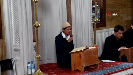 Ahlat'ta 'İmam Hatip Liseleri Arası Ezan Okuma ve Hafızlık' Yarışması