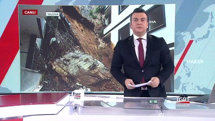 İstinat Duvarı 2 Binanın Üzerine Düştü