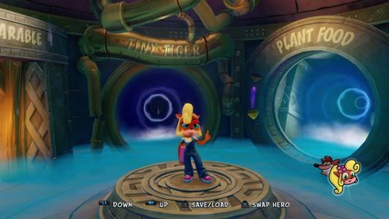 Coco Slapstick Ryona from Crash Bandicoot Trilogy