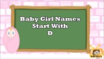 Baby Girl Names Start With D, 2018 's Top15, Unique Baby Names 2018